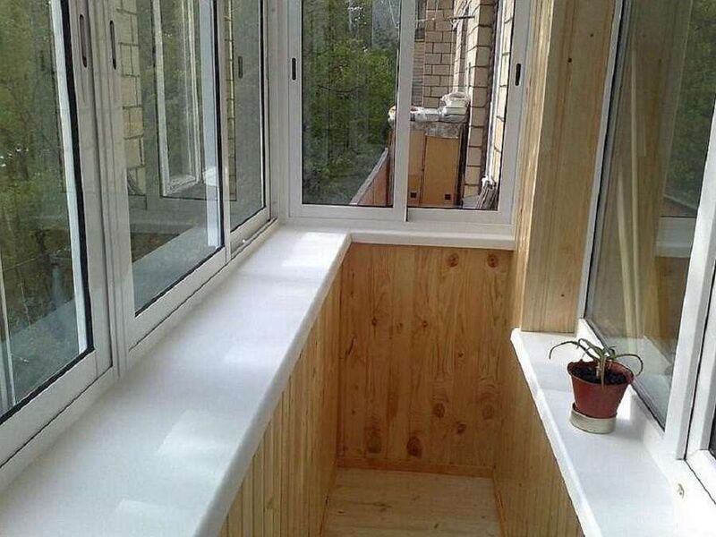 Французское остекление балкона - фото 120